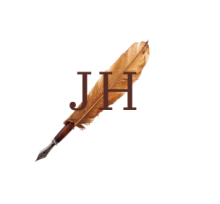 Joti Heir logo with quill